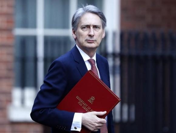 British Defence Secretary Philip Hammond